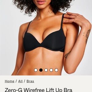 2 pepper wireless push up bras in 36A